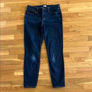 J. Crew Blue Skinny Jeans with Stretch